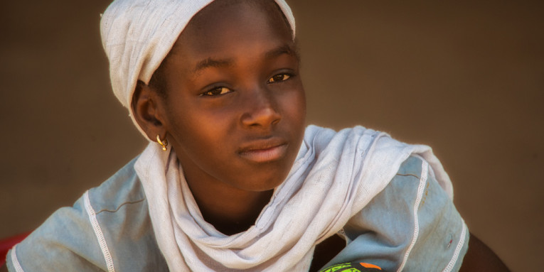 Young Gambian Woman (photo: Allan Hopkins)